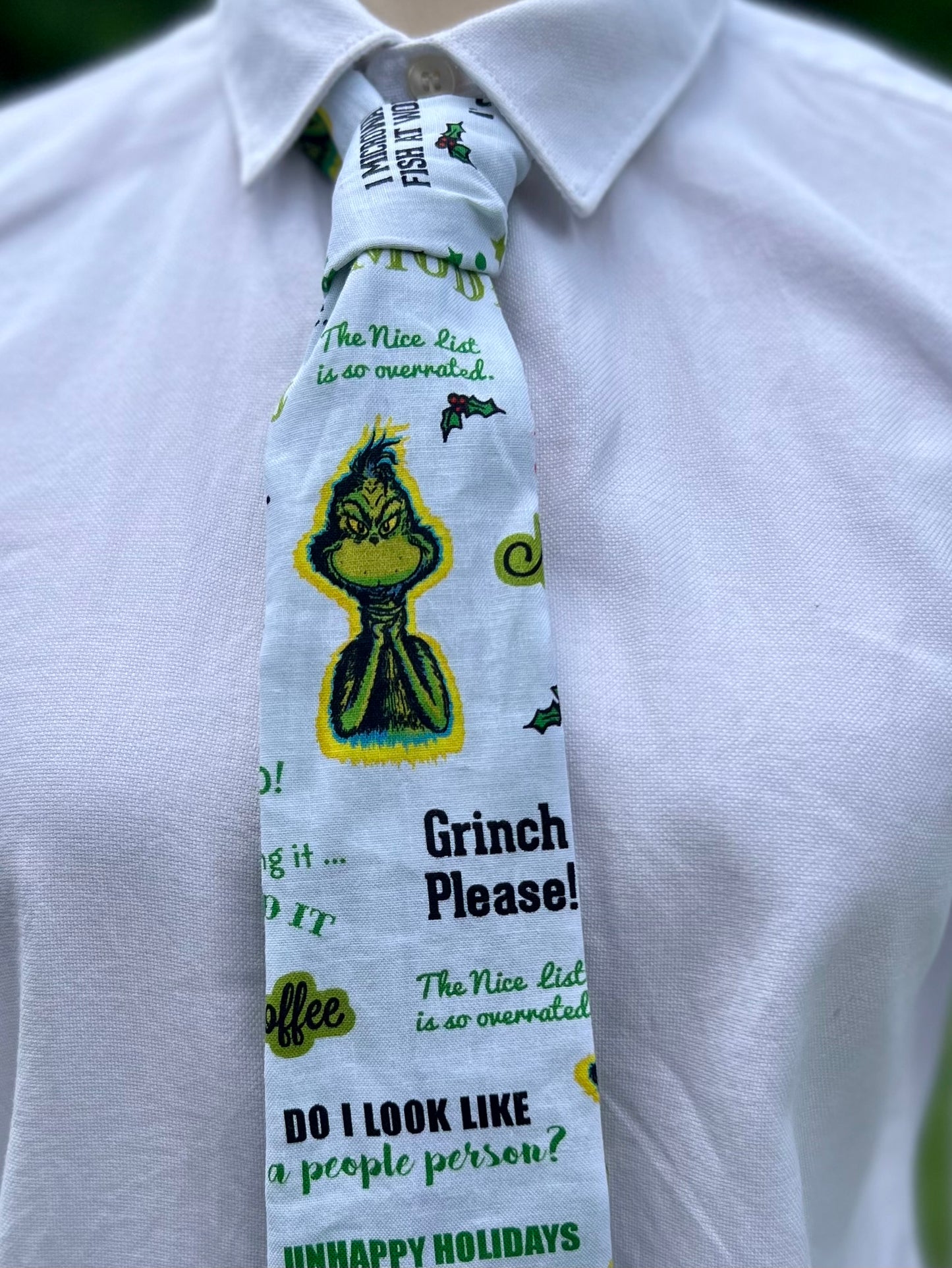 Corbata 💚 Grinch