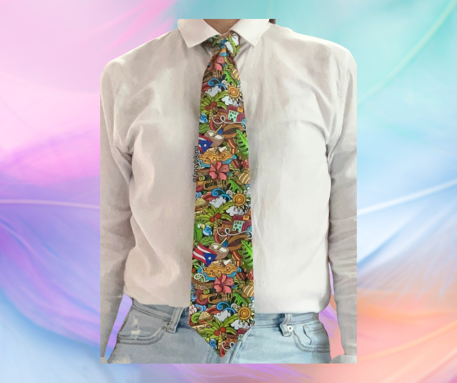Corbata Artesanal – Puerto Rico Edition 🇵🇷