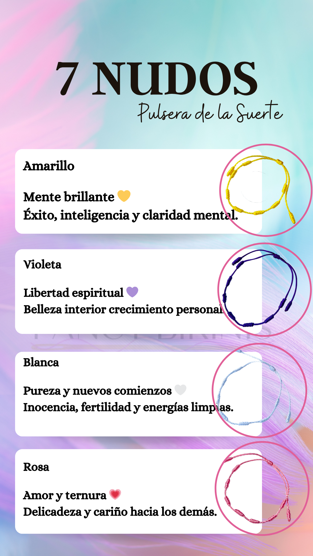 ✨ Pulsera de la Suerte 7 Nudos: Tu energía, tu amuleto, tu flow ✨