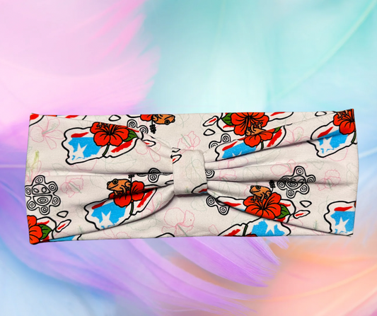 Turbante Coquí de mi Isla