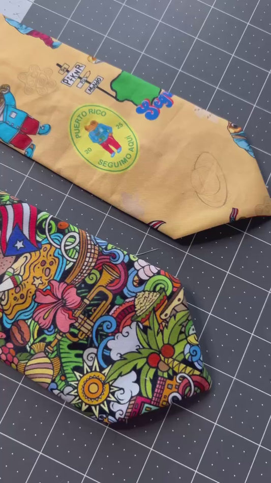 Corbata Artesanal – Puerto Rico Edition 🇵🇷